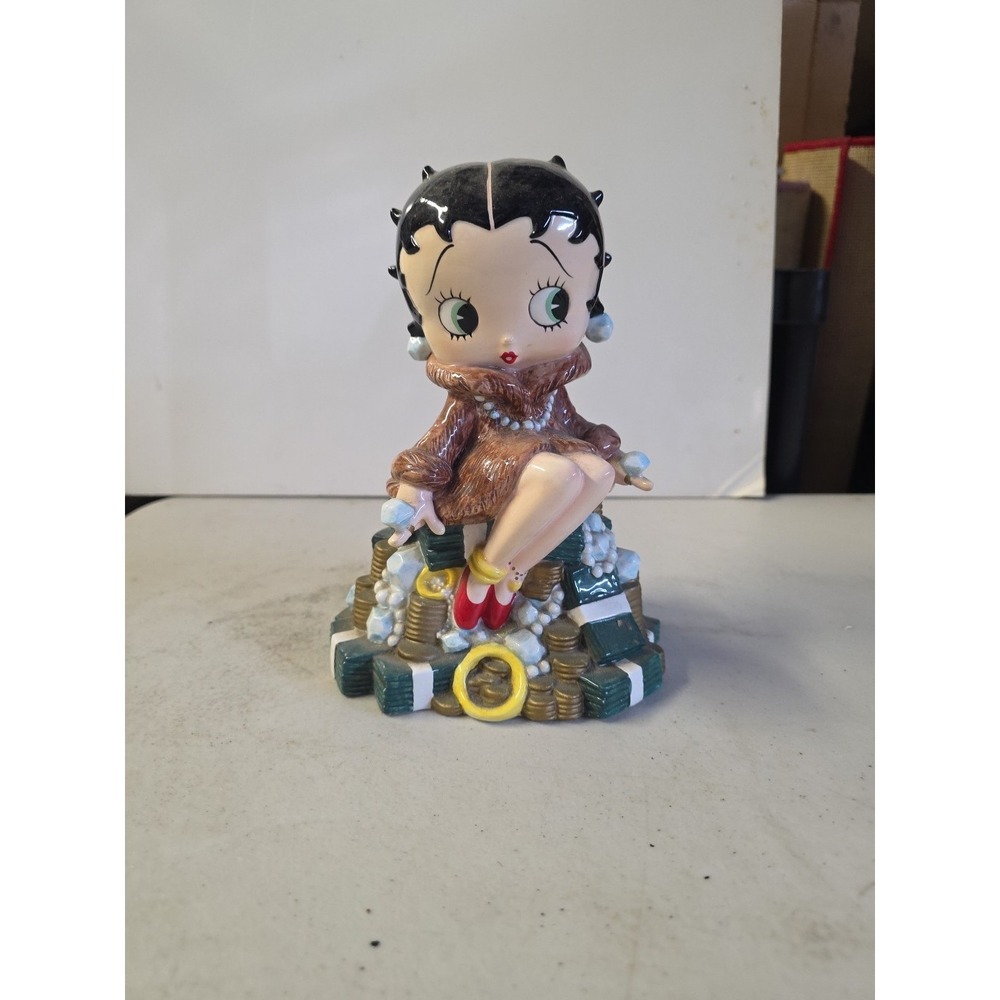 Betty Boop Ceramic Coin Bank 2000 King Productions